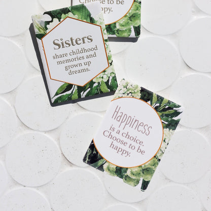 Greenhouse Happiness Ceramic Magnet