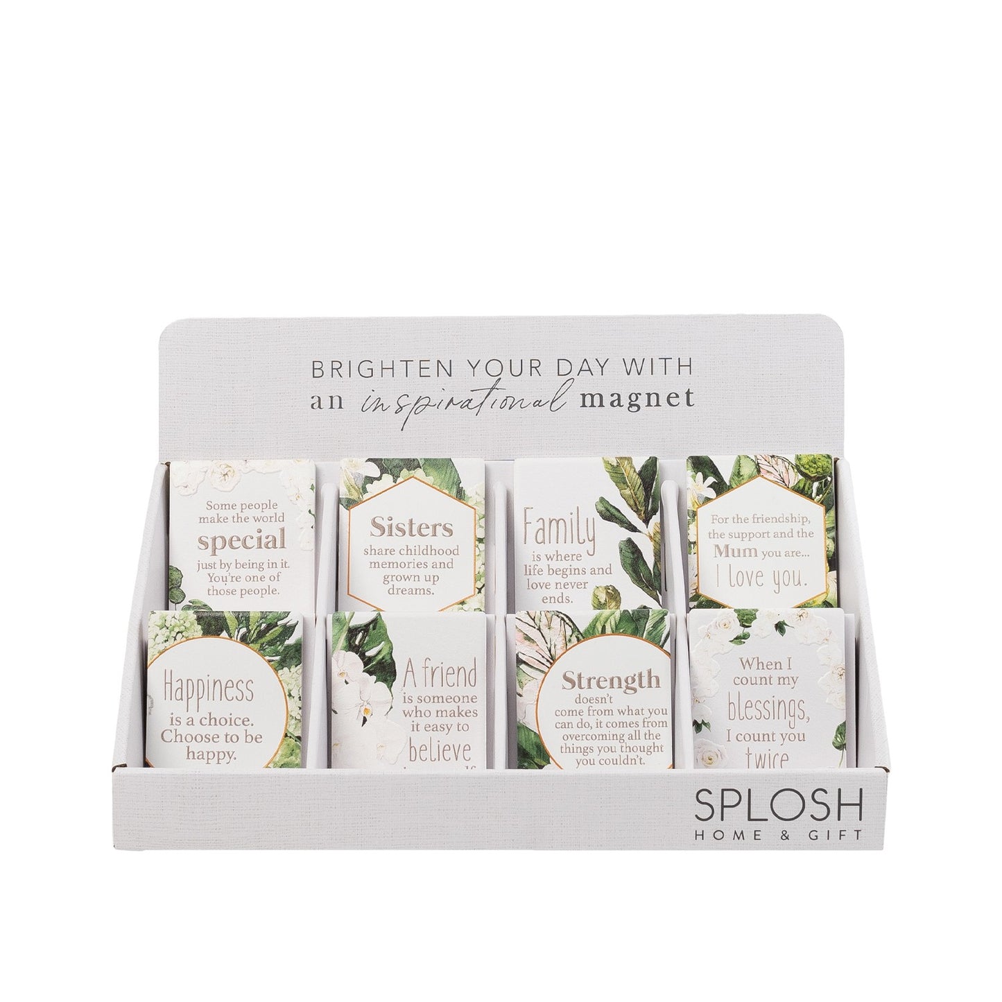 Greenhouse Happiness Ceramic Magnet