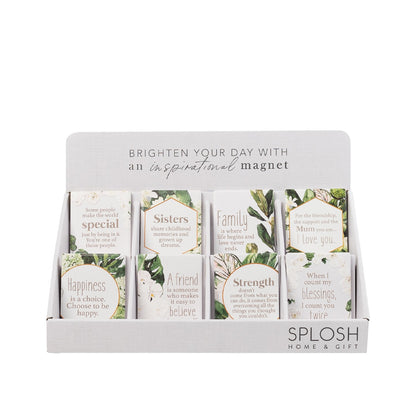 Greenhouse Happiness Ceramic Magnet